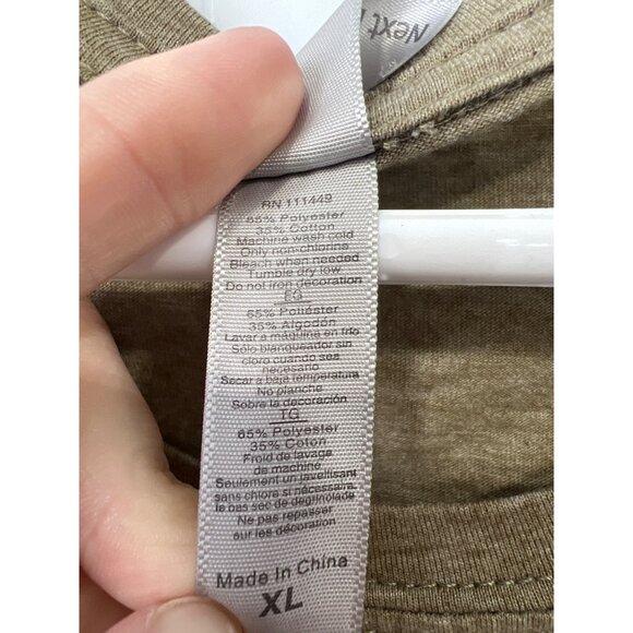 Next Level Apparel Montana Billings 406 Graphic Tee Size XL Bull Horns Tee Green - Picture 5 of 7